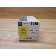 Allen Bradley 800H-JL2A Contact Block 800HJL2A EMPTY BOX ONLY!!
