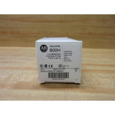 Allen Bradley 800H-FRXTP16RA1 Button EMPTY BOX ONLY!