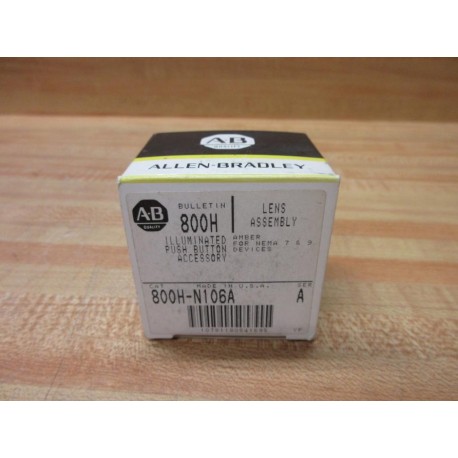 Allen Bradley 800H-N106A Pilot Light Top EMPTY BOX ONLY!!