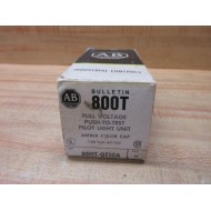 Allen Bradley 800T-QT10A Pilot Light 800TQT10A EMPTY BOX ONLY!