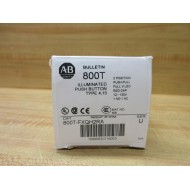 Allen Bradley 800T-FXQH2RA PushPull 800TFXQH2RA EMPTY BOX ONLY!