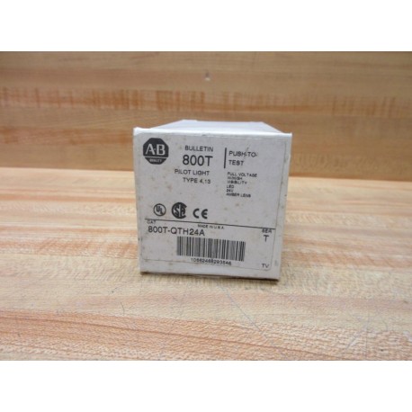 Allen Bradley 800T-QTH24A Button EMPTY BOX ONLY!
