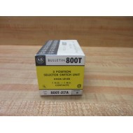 Allen Bradley 800T-J17A Selector Switch 800TJ17A EMPTY BOX ONLY!