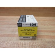 Allen Bradley 800T-H5A Selector Switch 800TH5A EMPTY BOX ONLY!! Series N
