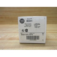 Allen Bradley 800H-NP17KF4 Selector Switch 800HNP17KF4 EMPTY BOX ONLY!