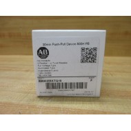 Allen Bradley 800H-FRXTQ10 Illuminated Push-Pull Device EMPTY BOX ONLY!