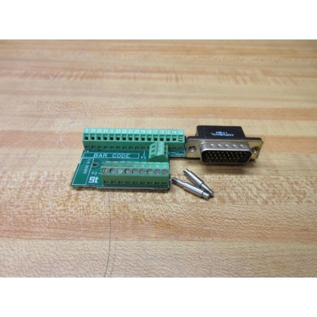 Allen Bradley 2090-K6CK-D26M Connector Kit 2090K6CKD26M IO Board Only - Used