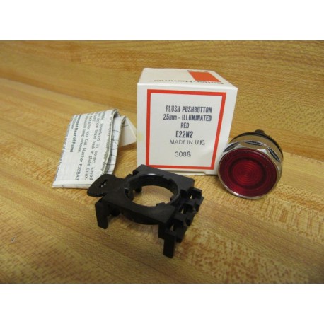 Cutler Hammer E22N2 Flush Pushbutton
