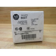 Allen Bradley 800T-QBH10W Illuminated Push Button EMPTY BOX ONLY!