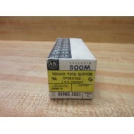 Allen Bradley 800MS-X0D1 Push Button 800MS-XOD1 EMPTY BOX ONLY!