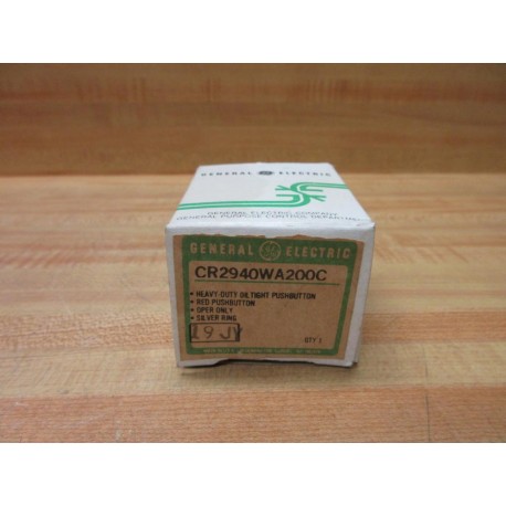 General Electric CR2940WA200C Oiltight Pushbutton GE EMPTY BOX ONLY!