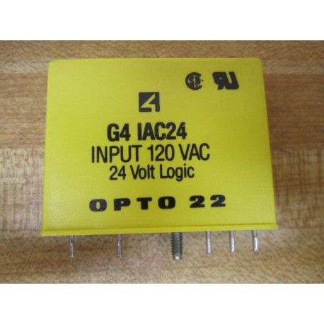 Opto22 G4 IAC24 Input Module G4IAC24 (Pack of 6) - Used