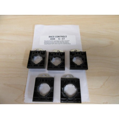 Baco 333E Push Button Clip Latch Base (Pack of 5)
