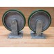 Albion PD0820019 Polyurethane Aluminum Wheel WRigid Plate - Used