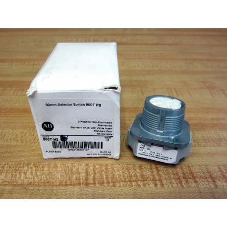 Allen Bradley 800T-H2 Selector Switch 800TH2 .