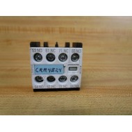 Siemens 3RH1911-1FA22 Auxiliary Contactor 3RH19111FA22 - Used