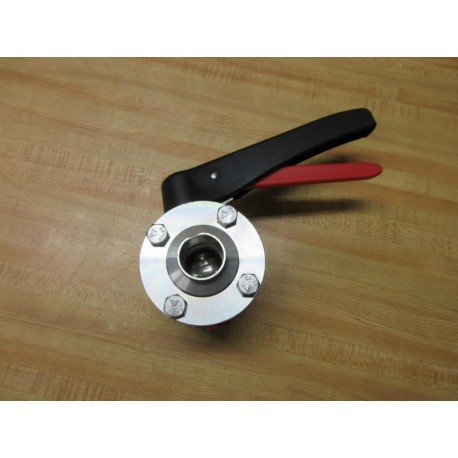Kieselmann DN25 PN16 AISI 304L CH E2RX Butterfly Valve - New No Box