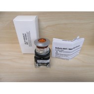 Allen Bradley 800T-FXQ10AA1 Amber Button W 800T-XA1 & Blank