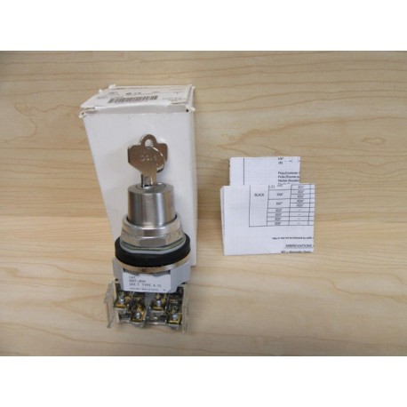 Allen Bradley 800T-H32A 2-Pos Switch SER T