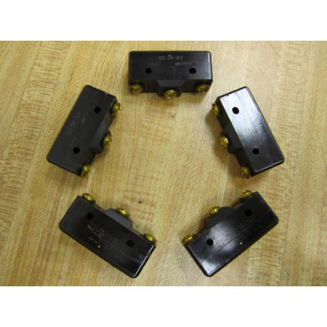 Micro Switch BZ-2R-A2 Switch WPlunger  BZ2RA2 (Pack of 4) - New No Box