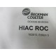 Beckman Coulter DOC026.98.80304 HIAC ROC User Manual - Used