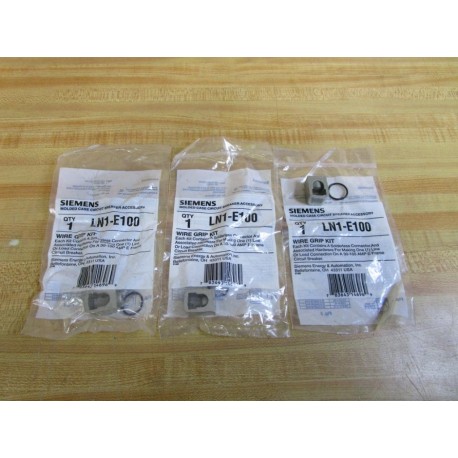 Siemens LN1-E100 Wire Grip Kit LN1E100 (Pack of 3)