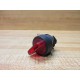 Omron A22NZ-2BM-TRA Illuminated Selector Switch Head Red - New No Box