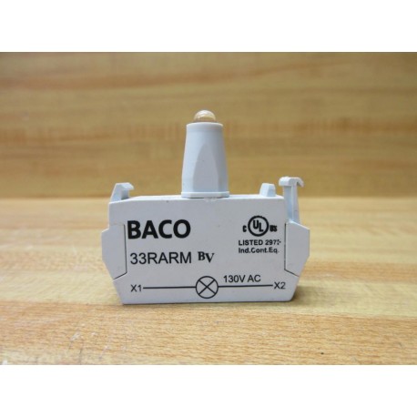 Baco 33RARM LED Terminal Block - New No Box