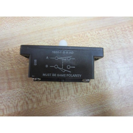 Gemco 1950-1-B-A-AO Micro Switch 1950-1-B-A-A0 - New No Box