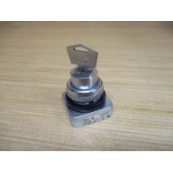 Fuji Electric AH30-J2A Keyed Selector Switch AH30J2A - Used