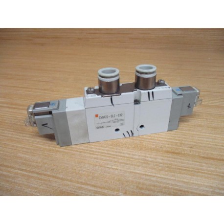 SMC SY9420-5LZ-C12 Solenoid Valve SY94205LZC12 - Used