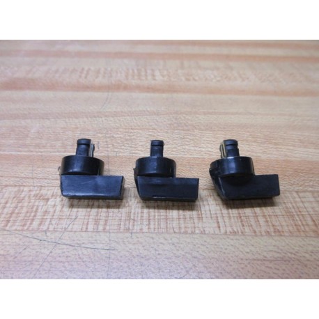 Allen Bradley 800M-NH Black Knob 800MNH (Pack of 3) - Used