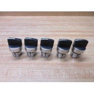 Schneider Telemecanique ZB4 BD5 3 Pos. Switch ZB4BD5 (Pack of 5) - Used