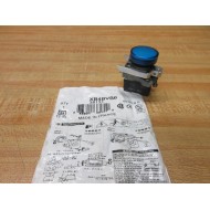 Telemecanique XB4BVB6 Schneider Electric Pilot Light Blue