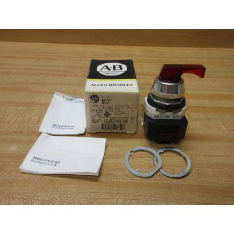 Allen Bradley 800T-16JR20KB7AX Illuminated Selector Switch
