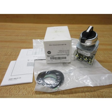 Allen Bradley 800T-J19A7 Selector Switch 800TJ19A7