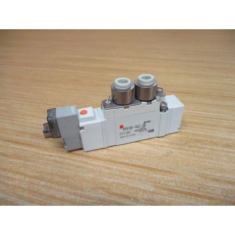 SMC SY5120-5LZ-C6 Solenoid Valve SY51205LZC6 - New No Box