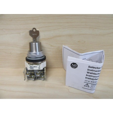 Allen Bradley 800T-NX54J Selector Switch - New No Box