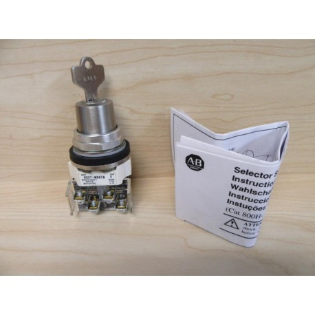 Allen Bradley 800T-NX87A Selector Switch - New No Box