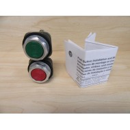 Allen Bradley 800T-NX1302 Interlocked Push Button Switches - New No Box