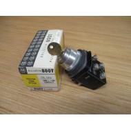 Allen Bradley 800T-E24B Lockable Push Button switch Old Style
