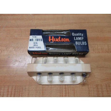 Hudson Lamp Company 1815 Miniature Lamp, Light Bulb (Pack of 10)