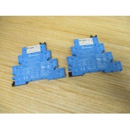 Finder 93.01.0.125 Relay Socket 93010125 W Relay (Pack of 2) - New No Box