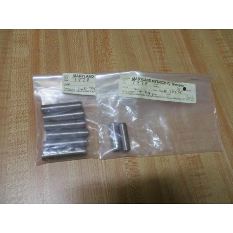 Maryland Metrics 7978 Taper Pin M10X32 (Pack of 8)