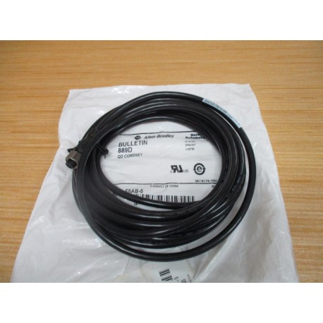 Allen Bradley 889D-F8AB-5 DC Micro Cable 889DF8AB5