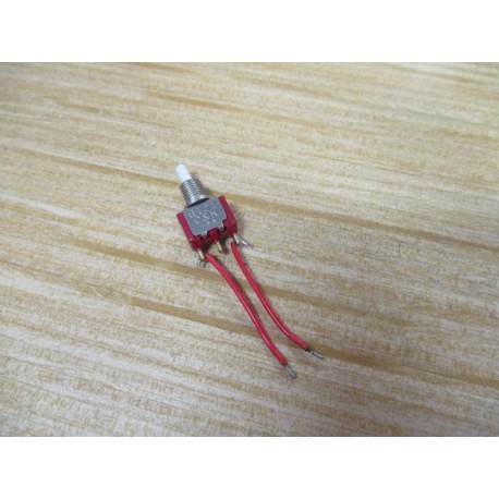 C&K 8121 Push Button Switch 2 Wire, WO Lens - New No Box