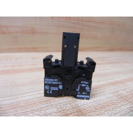 Siemens 3SB3403-1PC Lamp Holder 3SB34031PC - New No Box