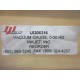 InkJet IJI206316 USG Vacuum Gauge