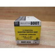 Allen Bradley 800T-H2A Switch 800TH2A EMPTY BOX ONLY! Series N