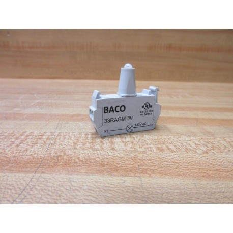 Baco 33RAGM LED Terminal Block - New No Box